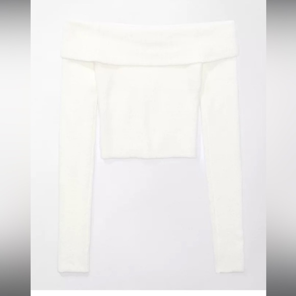 Woman’s American Eagle off the shoulder wool sweater new with tag - Picture 5 of 5